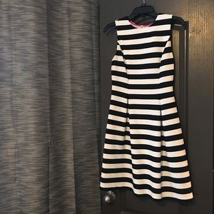 Black and White Stripe Dress